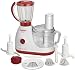 Maharaja Whiteline Fiesta FP-103 600-Watt Food Processor (White/Majestic Maroon) RS.4202.00