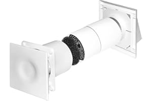 SUPERSAMASTORE Appareil décentralisé de Ventilation avec récupération de Chaleur Ventilation Domestique Largeur nominale de 100 mm.