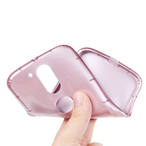 Lenovo Moto G4 /G4 Plus Silikon Case Lenovo Moto G4 Plus Handyhülle YOKIRIN Premium Relief Flexible TPU Silikon Case Schutzhülle Weich Cover Handytasche Etui Handycase Slim Fit Rutschfest Kratzfest Silikonhülle Rose Gold - 6