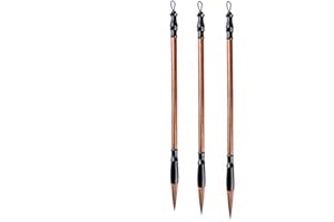 ANCLLO 3 szt. różnych chińskich pędzli do kaligrafii pędzel do pisania japoński pędzel do malowania Sumi-e