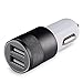 Produktbild Auto Ladegerät Kfz Ladegerät - iCASEIT 4.8A Dual Port Autoladegerät mini Car Charger, 2.4A + 2.4A dual Ausgänge für iPhone X 8 7 6s 5 5s SE Plus Samsung Galaxy note S8 S7 - GRAU