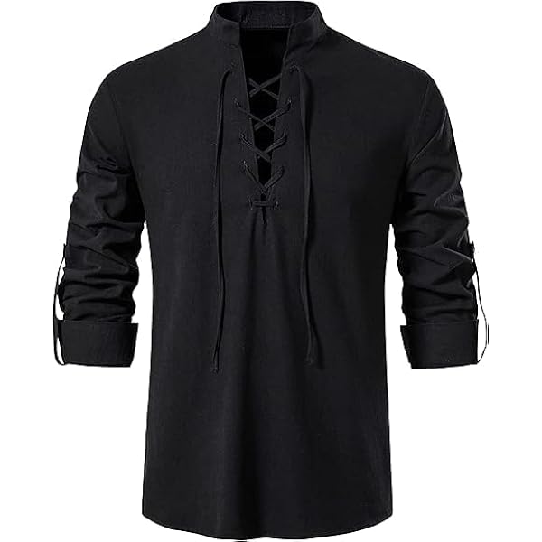 Costume Médiéval Homme MVFEUIJ - Ensemble Renaissance 5 Pièces Avec Ceinture Et Accessoires Pour Cosplay