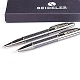 ZEITLOSER CARBONLOOK - Ein absoluter Hingucker in jedem Büro und garantiert auch auf Ihrem Schreibtisch. Die hochwertige Metallhülle mit Carbon liegt absolut im Trend