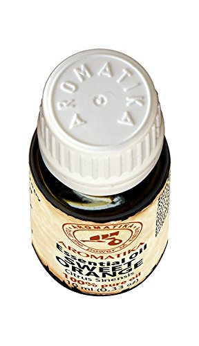 Orangen Öl süß 100 % naturreines ätherisches 10ml 0,33 oz, Reine & Natürliche Orangenöl süß – Citrus Sinensis, Brasilien – für guten Schlaf / Stressabbau / Baden /Beauty /Körperpflege/ Wellness /Schönheit /Aromatherapie /Entspannung / Massage / SPA/ Aroma diffuser/ Duftlampe / Raumbeduftung / Kosmetik / Kosmetikanreicherung / Aromatherapeutische / Unverdünntes/ Therapeutische / Alternative medizin; Glasflasche, von AROMATIKA - 5