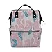 Produktbild Beliebte Nette Einhorn Kopf Große Kapazität Wickeltaschen Mama Rucksack Multi Funktionen Windel Pflege Tasche Tote Handtasche Für Kinder Babypflege Reise Täglichen Frauen