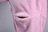 Honeystore Neu bezaubernd Rosa Hase Pyjamas Trickfilm Cosplay Kostüm Erwachsene Siamesische Kleidung S - 