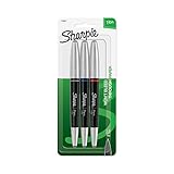 Blau. Sharpie Pen Grip schwarz, blau, rot, 3 Stück Fineliner (schwarz, blau, rot, mehrfarbig, 3 Stück)