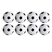 Produktbild Tischfußball Foosball Spiel, Satz von 8PCS (Schwarzes u. Weiß, 32mm / 1.26 IN) vorbei Yeelan