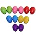 Produktbild Rasseleier Baby,BEETEST Egg Shaker 12 STÜCKE Tragbare Kunststoff Percussion Musical Egg Maracas Eier Shakers Kid Kinder Ei Shaker Frühen Bildungsinstrument Spielzeug Zufällige Farbe