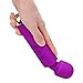 Produktbild Rantizon Magic Wand Massager mit 25 Geschwindigkeiten +3X Strke Vibrationsmodi 100% wasserdicht USB nachladbar Sicherheitssilikon Massagegert sehr leise Massagestab Power Vibrator Akkutechnik