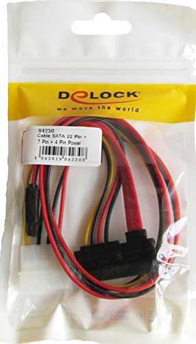 Original! DELOCK SATA All-in-One Kabel (garantierte Qualität im original DeLock PolyBag) - 2