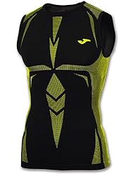 Joma Brama Emotion - Camiseta de tirantes, unisex, color multicolore - multicolore - noir/jaune, talla L-XL