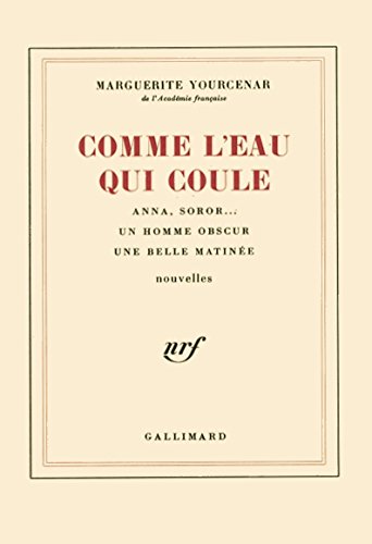 couverture de : Comme l'eau qui coule