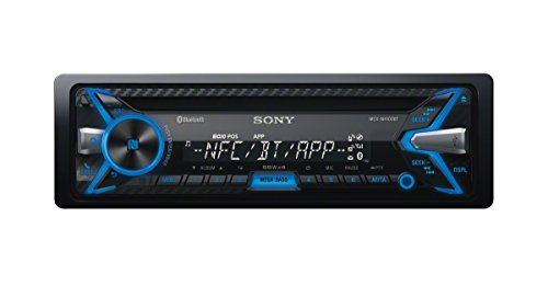 Sony MEX-N4100BT CD/MP3 Car Stereo with Built-in Bluetooth Front USB and AUX - Black