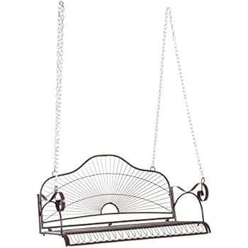 Amazon.de: Hollywoodschaukel Bank | Holzbank Lärchenholz Gartenbank