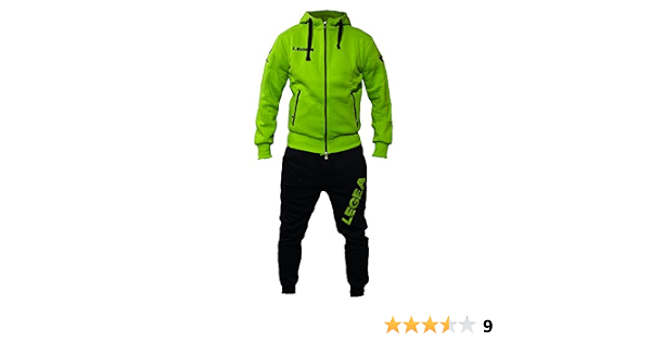 Tuta Uomo Cotone Felpato Legea Modello Harden Fitness Tracksuit By Perseo  Sport (Verde/Blu, L) : Amazon.it: Sport e tempo libero