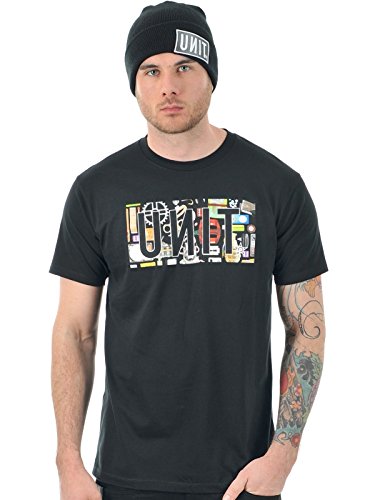 Unit T-Shirt Reset Consume Schwarz Schwarz