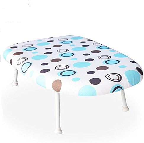 LJHA Small ironing board Desktop folding ironing board Household ironing board ironing board 60 * 36cm Steamer