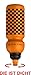 Produktbild Fizzii Kinder- und Freizeittrinkflasche 600 ml (auslaufsicher bei Kohlensäure, 
schadstofffrei, spülmaschinenfest, Motiv: Schachbrett orange)
