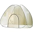 AmazingHind Mosquito net for Bed King Size. Mosquito net for Double Bed with 40 GSM Heavy net.Foldable Mosquito net for Double Bed with Base Cloth (Size: King Size Double Bed | Color: Assorted)