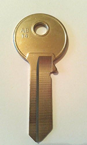 5 X AB14 SILCA /ABUS KEY BLANKS