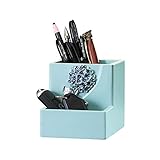 Multifunktions-Stift-Halter-kreativer Mode-Schreibtisch-Dekoration-Schlüssel-Aufhänger, Schmuck-Organisator, Telefon-Energie-Bank-Organisator, Fernsteuerungsorganisator 3 Schlitz-Speicher-Zahnstange f