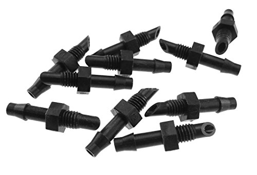 Micro irrigation barb/threaded connectors(pack of 25) JOINS MICRO PIPE TO WATER SUPPLY PIPE