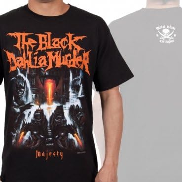 The Black Dahlia Murder - Mens Majesty T-Shirt in Black, Large, Black