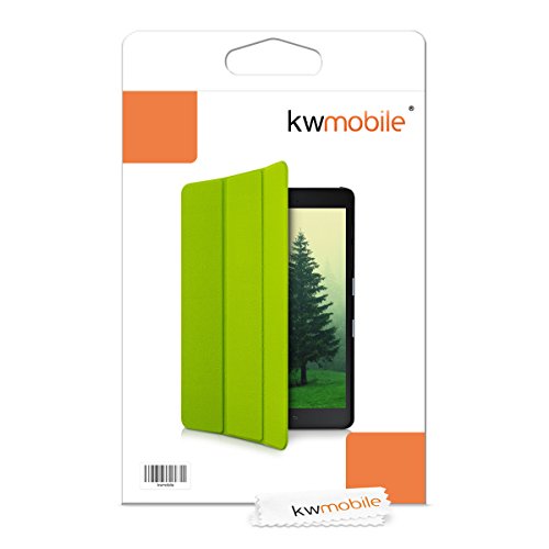 kwmobile Hülle für Samsung Galaxy Tab A 9.7 T550N / T555N / P550N – Smart Cover Case Tablet Schutzhülle Kunstleder – Ultra Slim Tabletcase Grün - 7