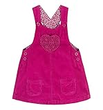C&A Baby Mädchen Kleid Latzkleid Kord Baumwolle pink...