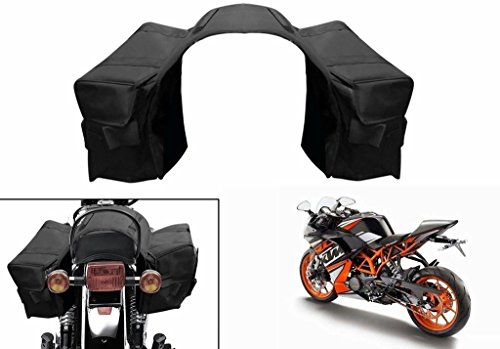 LOWRENCE Water Proof Bike Twin Saddle Bags Black-KTM RC 390 RS.1495 (50.00% Off) - Amazon