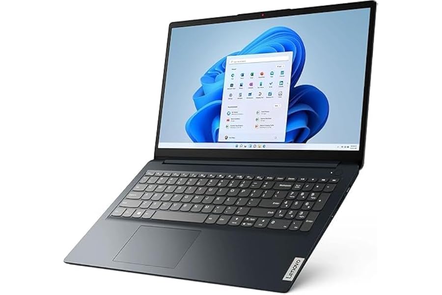 Lenovo IdeaPad 1 15IJL7 Laptop, 15.6", 8GB RAM, 512GB SSD, Eng Arb, Abyss Blue
