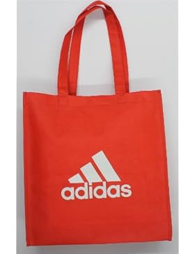 Adidas SP Shopper Einkaufstasche, Scharlachrot/Weiß