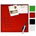 Produktbild Artina Memoboard aus Glas Magnet- und Schreib-Tafel - 25x75 cm - Inklusive Stift, Magneten und Schwamm - Bordeaux-Rot