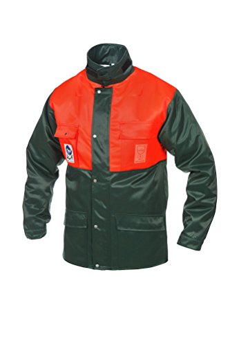 Schnittschutzjacke nach EN 381-5 Gr. L Gr. 54-56