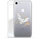 Produktbild Finoo Hülle für iPhone 7/8 - Handyhülle mit Motiv und Optimalen Schutz Tasche Case Hardcase Cover Schutzhülle - Eule und Besen