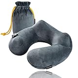 SilverRack Nacken Flugzeug Kissen aufblasbar als Nackenstütze | Ideal als Reise Nackenkissen und Travel Pillow | Reisekissen Flugzeug zum Schlafen | Nackenhörnchen | Nackenkissen Flugzeug Reise SilverRack Nacken Flugzeug Kissen aufblasbar als Nackenstütze | Ideal als Reise Nackenkissen und Travel Pillow | Reisekissen Flugzeug zum Schlafen | Nackenhörnchen | Nackenkissen Flugzeug Reise