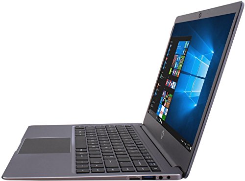 Gemini NC14 Ultra Slim aluminium Laptop  14-inch Full HD IPS Notebook  Grey  -  Intel Dual-Core Celeron N3350 Processor  4 GB RAM  32GB  Add up to 256