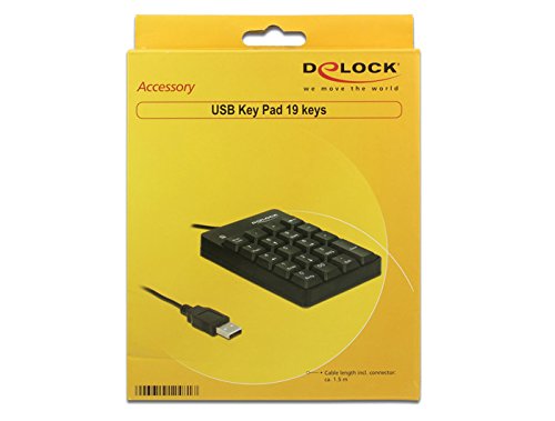 DELOCK Tastatur USB Nummernblock 19 Tasten - 4