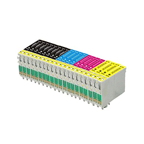 20 compatibles cartuchos de tinta de impresora 4 series de 4 4 negras para Epson Stylus SX125 SX130 S22 SX420W SX425W SX445W BX305F BX305FW SX230 SX235W SX445W SX435W SX430W SX438W SX440W 8x T1281 4x T1282 4x T1283 4x T1284 20 compatibles cartuchos de tinta de impresora 4 series de 4 4 negras para Epson Stylus SX125 SX130 S22 SX420W SX425W SX445W BX305F BX305FW SX230 SX235W SX445W SX435W SX430W SX438W SX440W 8x T1281 4x T1282 4x T1283 4x T1284