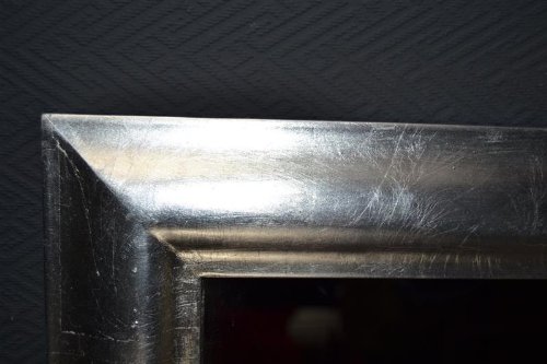 Livitat SX1281-S Wand-/ Badspiegel, 150 x 60 cm, Holz, silber - 3