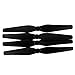 Produktbild 4 stücke ABS Klingen Propeller Zubehör Für Heiligen Stein Holy Stone HS100 S70W Dorne drohne Quadcopter (Schwarz)