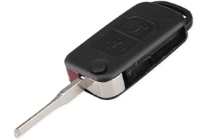 CAR PASSION topbest Cover Chiave Guscio Mercedes Classe A B C E CL W168 W169 W202 W208 W210 Telecomando 2 Tasti scocca