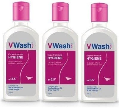 VWash Plus Expert Intimate Hygiene - 100ml (pack of 3)