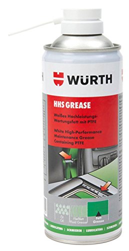 Haftschmierstoff HHS Grease - 400ml - Geeignet zur Schmierung bei Wartungs- und Inspektionsarbeiten, z.B. Scharniere, Gelenke, Gleitschienen, u.v.m.