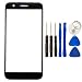 Produktbild Frontscheibe für LG K10 2017 Touch Screen Sensor Glas Lens Cover Ersatz für LG K10 LTE K420N K430DS M250 mit Werkzeug (Nicht LCD & kein Digitizer)