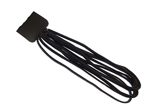 Mytoptrendz® Unisex Thin Long Stringy Elastic Headband Long Stretchy Non Metal Sports Head Hair Band Black Pack of 6