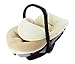Produktbild Luxus Winterfußsack für Babyschale Autositz für Mädchen mit Kaschmir und Kamelwolle 0-1 Jahr It's a girl