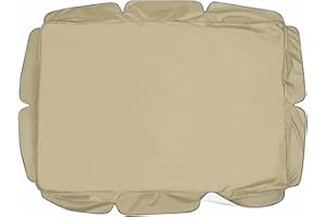 YLZBA Columpio Balancín de Jardín Exterior de Toldo ,Techo de Repuesto for Columpio de jardín 2/3 Plazas Universal Fundas for Columpio Exterior Toldo Recambio Balancin Columpio Balancín de Jardín de Toldo(B