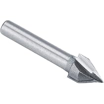 Fraise à Rainurer En V 15° 0,1 Mm Carbure Tungstène Nano Bleu – Outil CNC Routeur Gravure Bois & Métal Précis